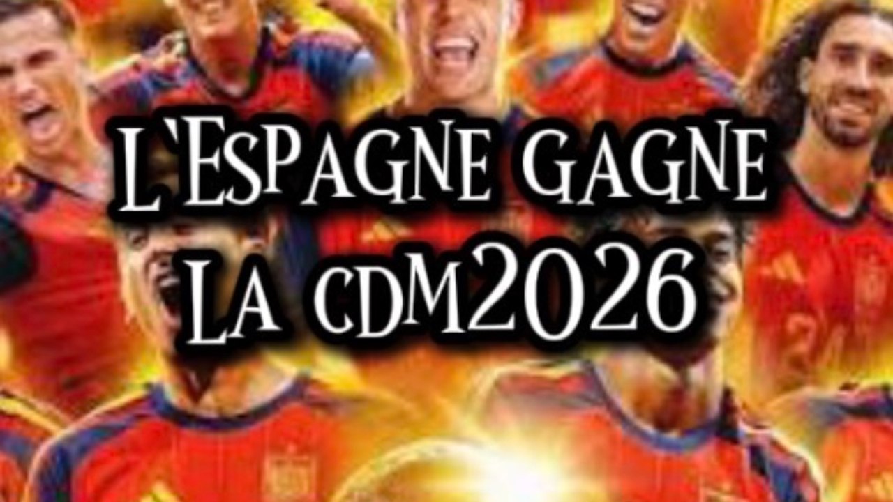 Espagne gagne la cdm2026
