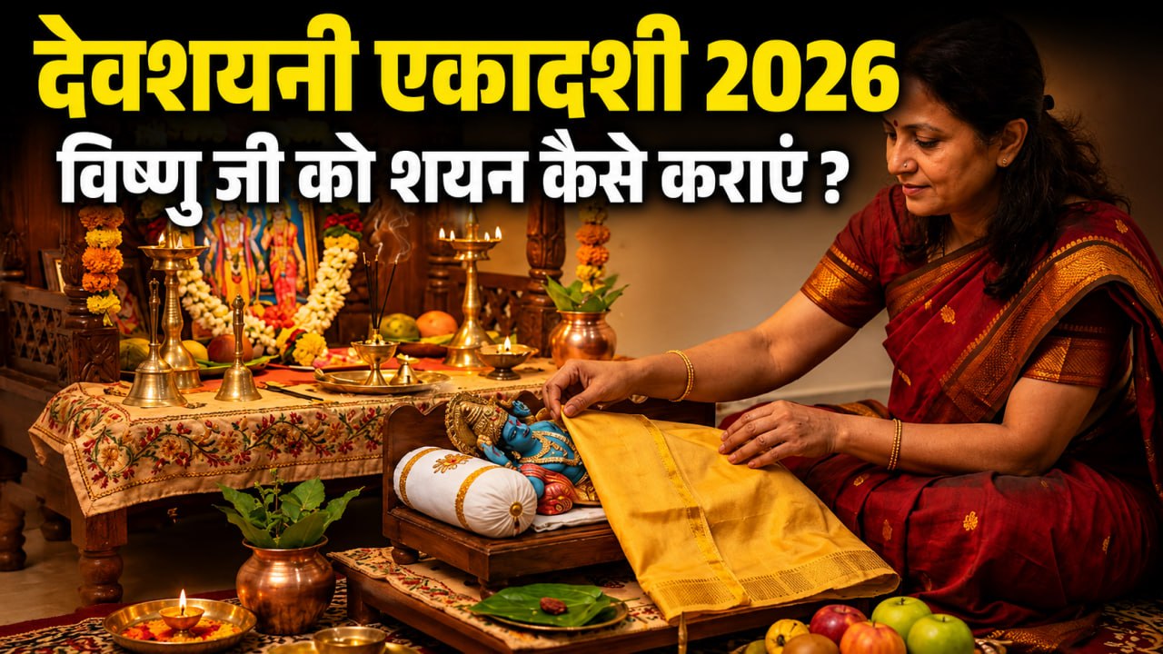 Devshayani Ekadashi 2026: देवशयनी एकादशी के दिन भगवान विष्णु को शयन कैसे कराएं ?