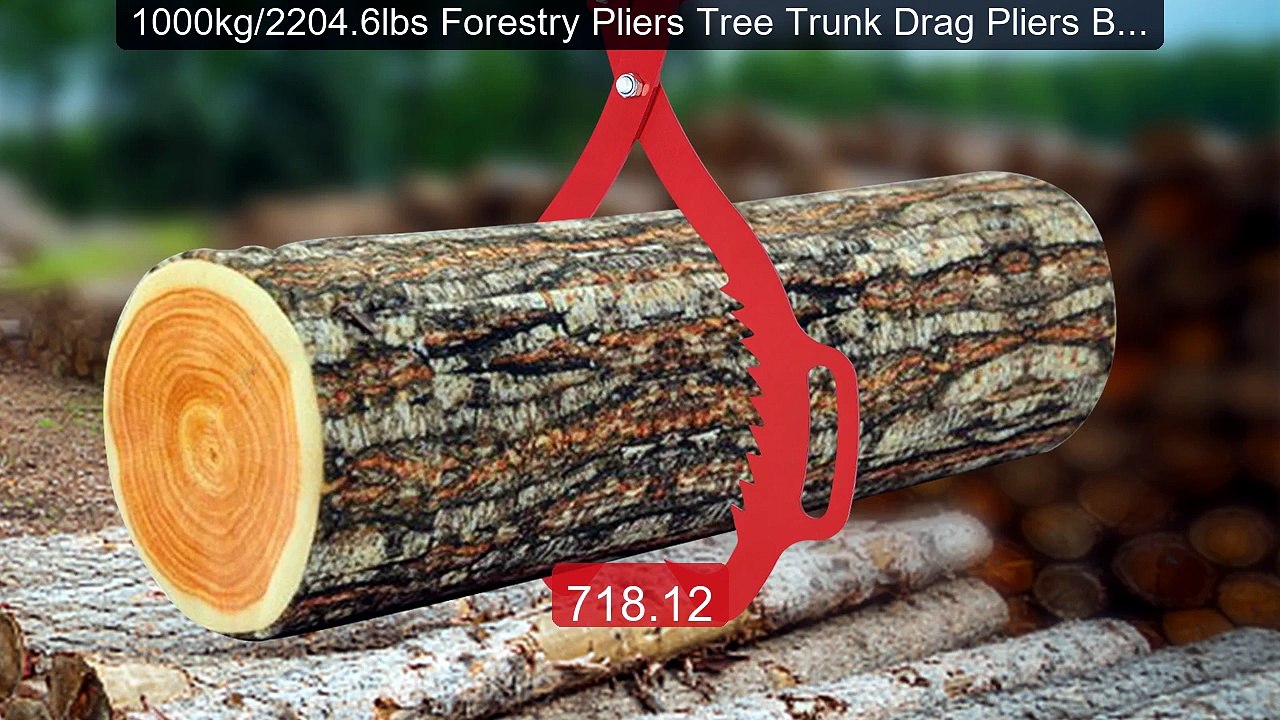 1000kg/2204.6lbs Forestry Pliers Tree Trunk Drag Pliers Bac... -- Top Pick 2026 | Unbeatable Price!