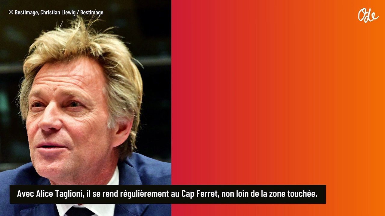 Grande mobilisation près du refuge de Laurent Delahousse et Alice Taglioni au Cap Ferret, il réagit : "Merci"