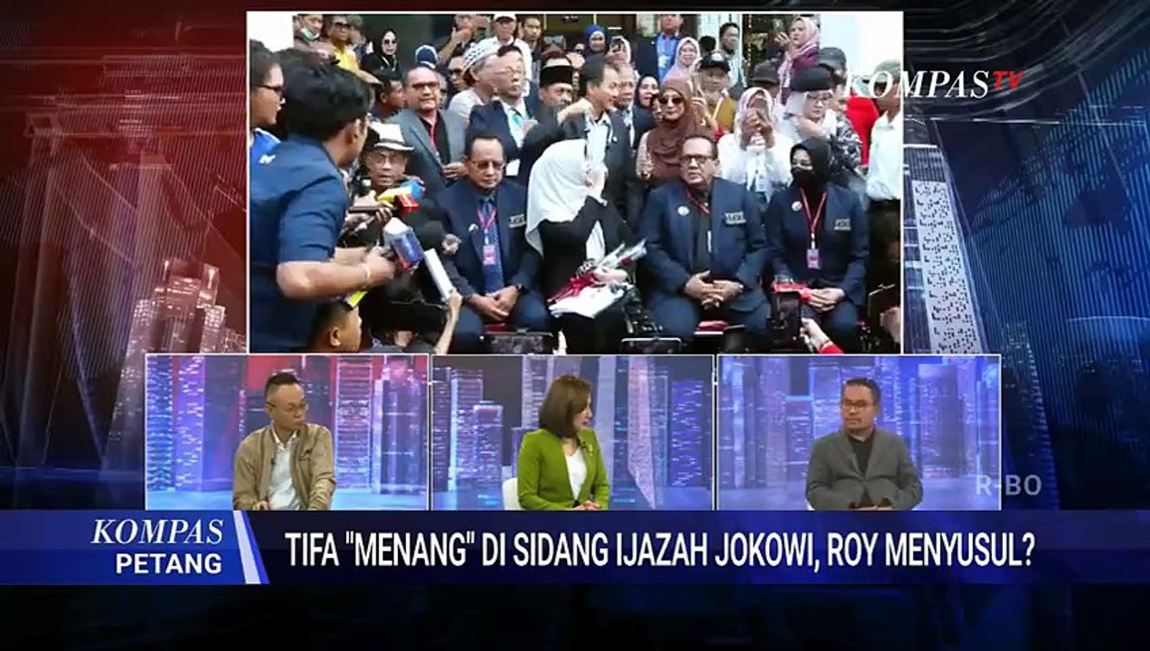 [FULL] Debat Panas! Kubu Roy Suryo dan Jokowi Adu Argumen soal Putusan Dokter Tifa | KOMPAS PETANG