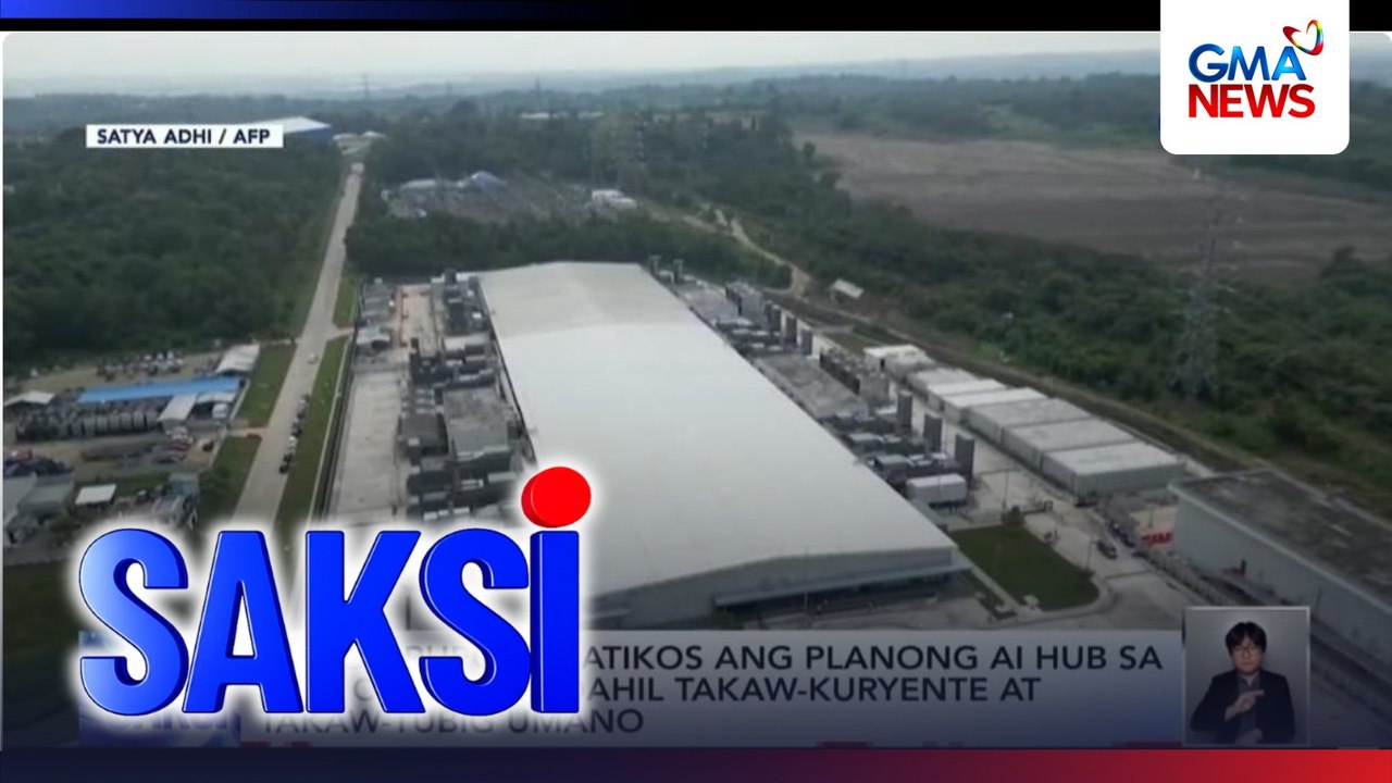 Ilang grupo, binatikos ang planong AI hub sa New Clark City dahil takaw-kuryente at takaw-tubig umano | Saksi
