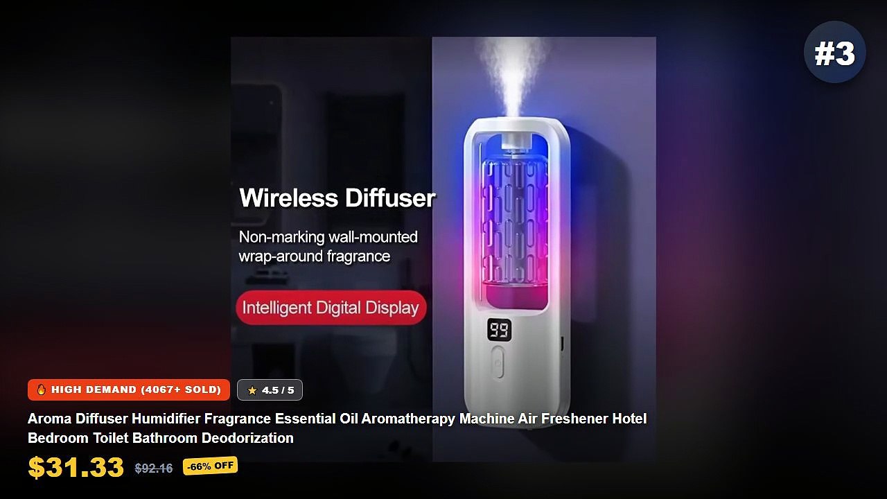 Ultimate Guide to the Best Rechargeable Essential Oil Diffuser - Three Nozzle Night Light Humidifier 1.8L Large Capacity...