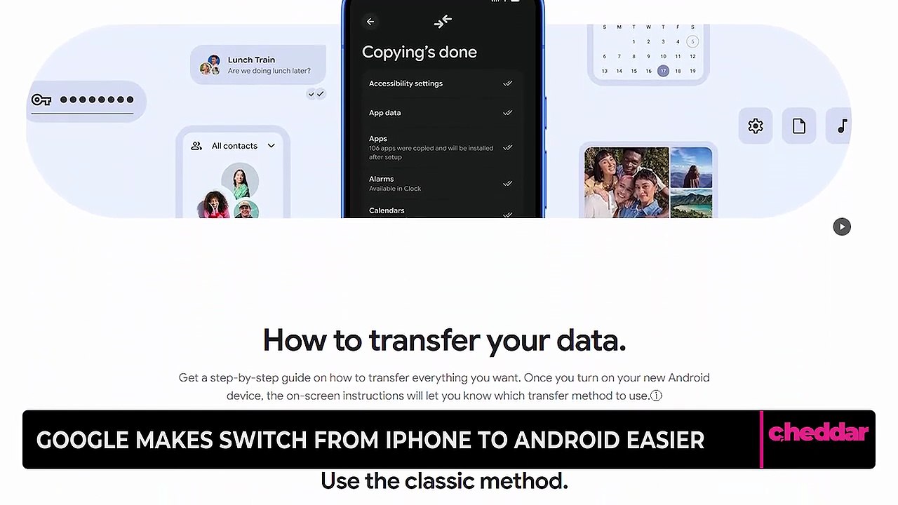 Google Makes Switch from iPhone to Android Easier
