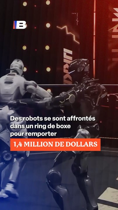 😱 Des robots humanoïdes sur un ring de boxe ⁉️