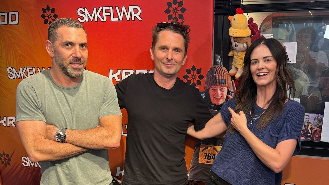 Muse's Matt Bellamy with Klein. Ally. Show.