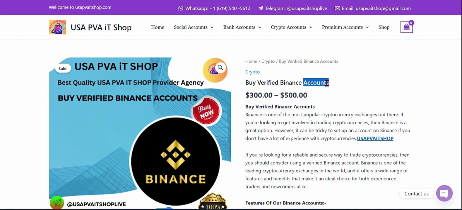 Buy Verified Binance Accounts - Setup & KYC Guidan
