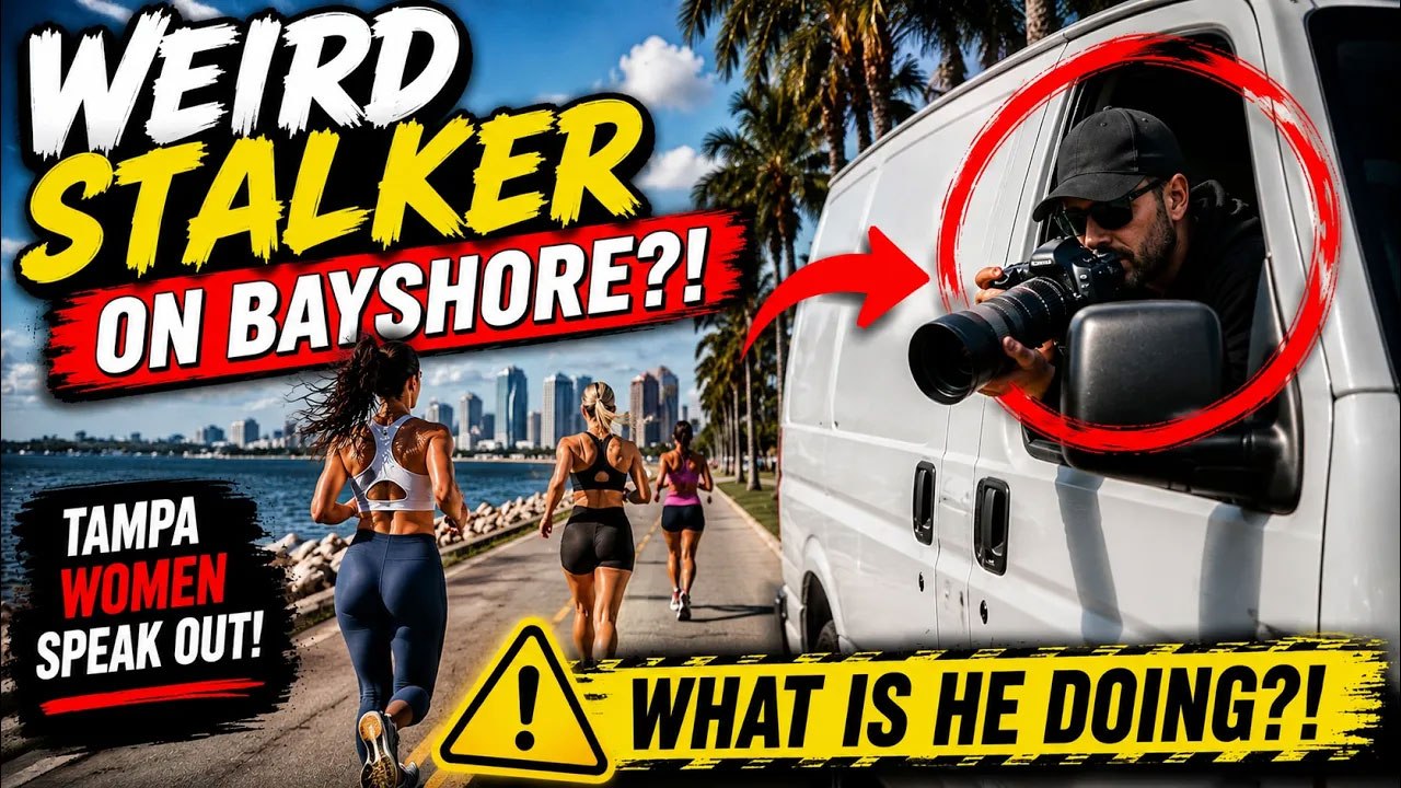 Tampa Bayshore Stalker Or Photographer, We're Not Sure