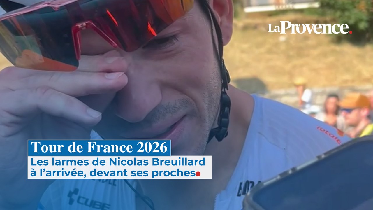 Tour de France 2026 : Les larmes de Nicolas Breuillard  à l’arrivée, devant ses proches