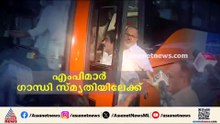 ബാരിക്കേഡുകൾ ഉയർന്നു, പൊലീസുക്കാർ തടഞ്ഞു; അസാധാരണ പ്രതിപക്ഷ പ്രതിഷേധവുമായി കോൺഗ്രസ് എംപിമാർ