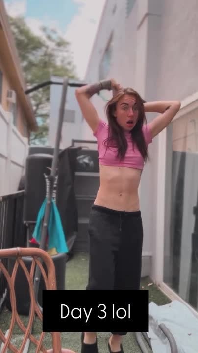 Resistance Band Snaps Into Woman During Pull-Up Challenge