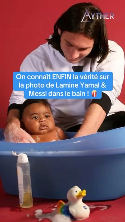 On connaît enfin la vérité sur la photo du bain entre Messi & Lamine Yamal ! #messi #lamineyamal
