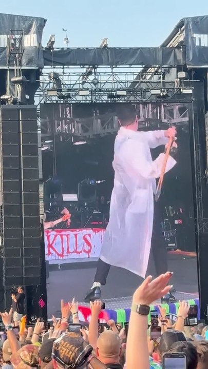 Ice Nine Kills Up To Their Usual Gory Antics At Inkcarceration Festival