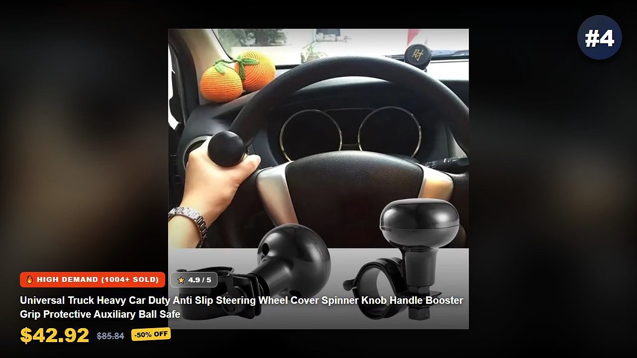 Top 5 Best Heavy Duty Steering Wheel Cover (Must Have!) - Universal Suede Car Steering Wheel Cover DIY Hand Sewing Soft ...