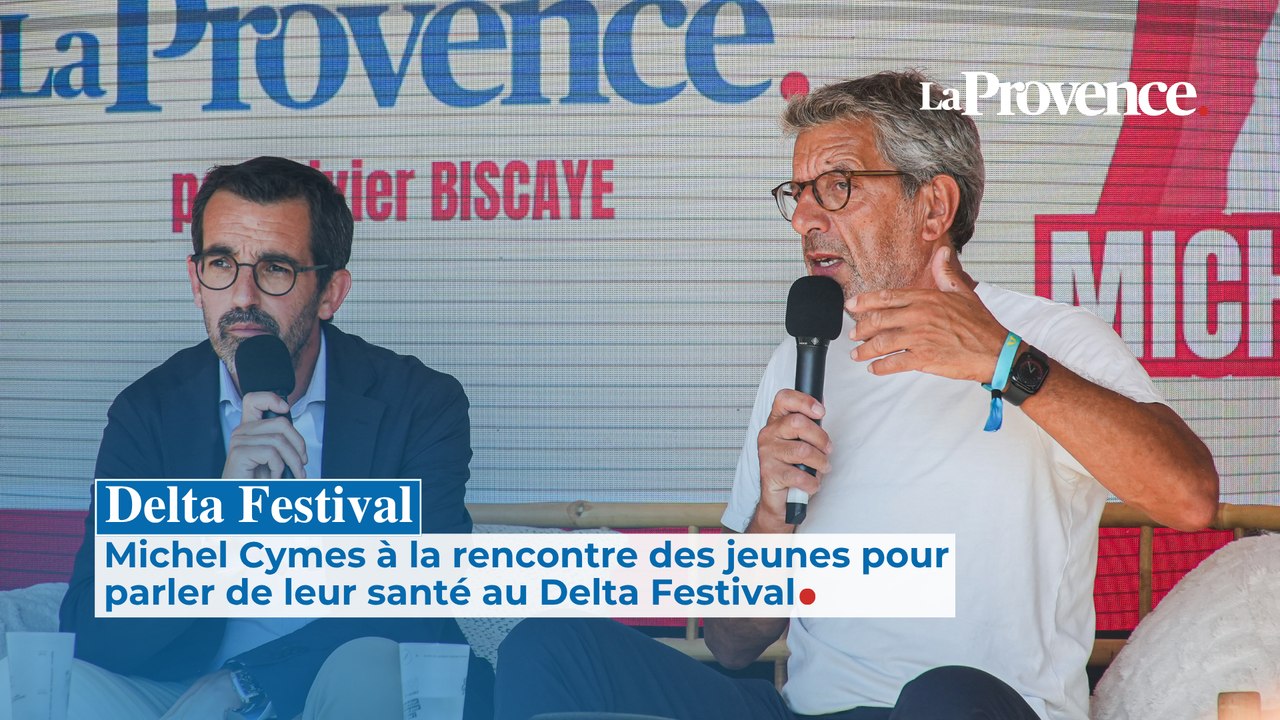 Parlons Santé : Michel Cymes à la rencontre des  jeunes pour parler de leur santé au Delta Festival
