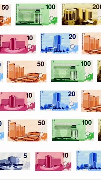 Propuestas de diseño de los nuevos billetes de euro