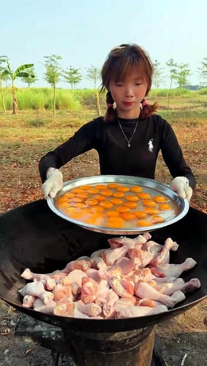 Cooking yummy chicken crispy fried recipe