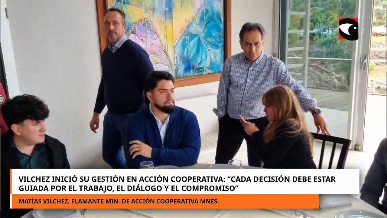 Matías Vilchez inició su gestión en el Ministerio de Acción Cooperativa de Misiones
