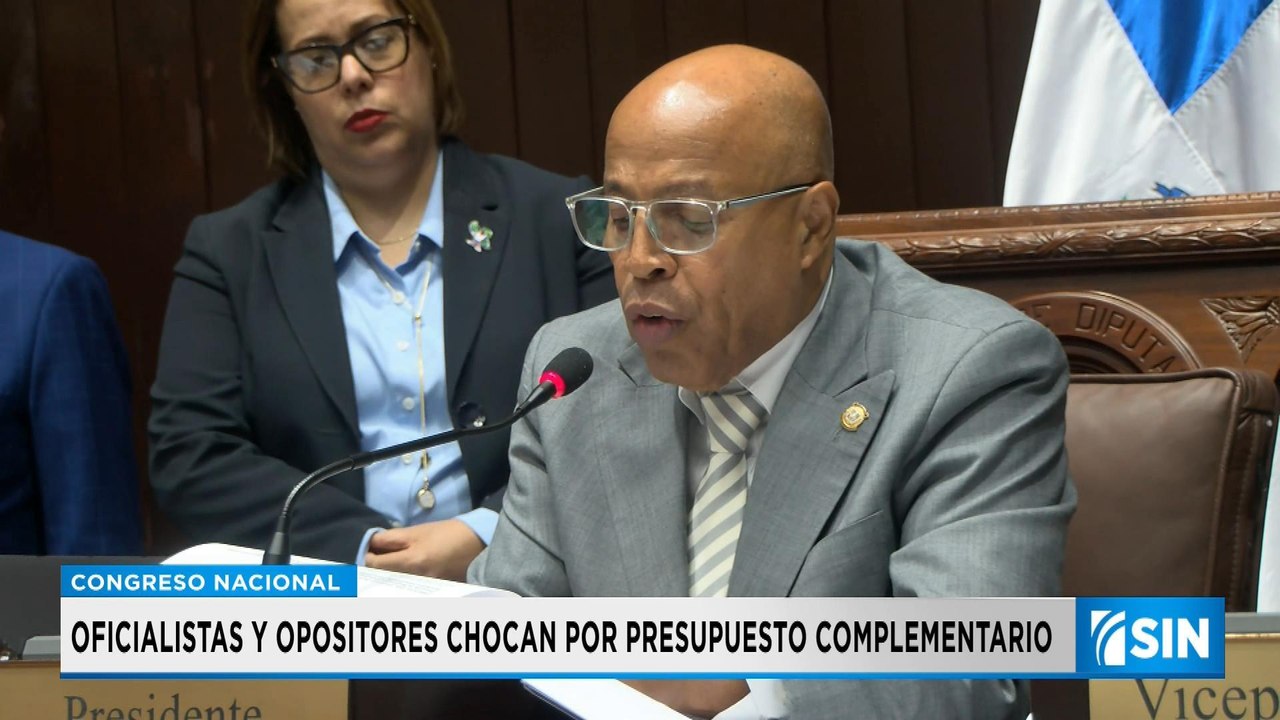 Choque entre opositores y oficialistas por presupuesto | Primera Emisión SIN