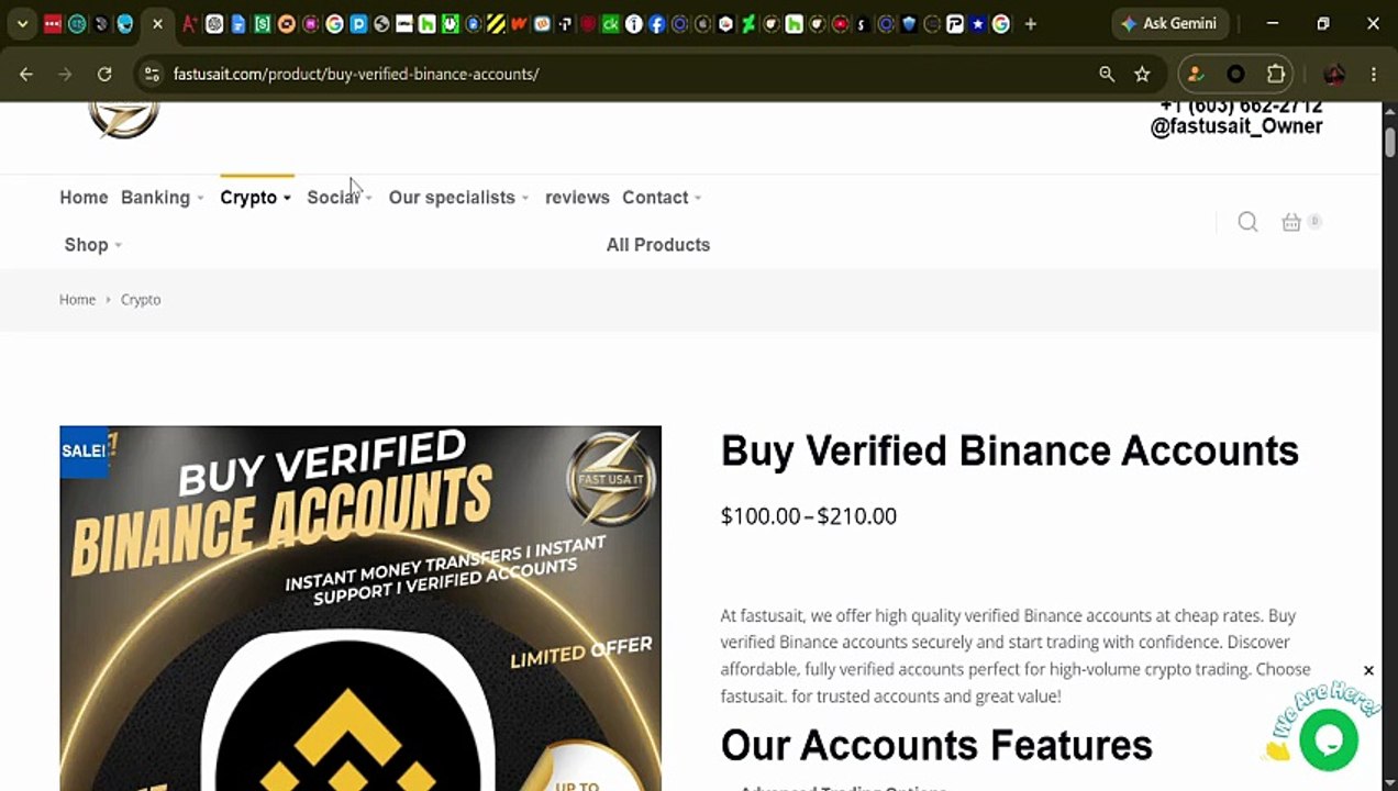 Buy Verified Binance Accounts - 100% KYC Verified And Safe - Google Chrome 2026-07-23 13-43-53