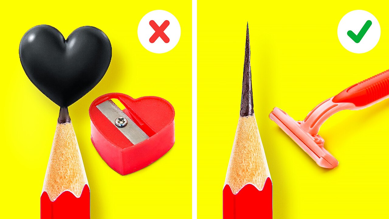 Creative School Art Hacks and Craft Ideas for Students