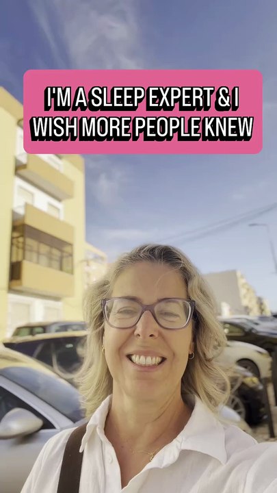 I'M A SLEEP EXPERT & I WISH MORE PEOPLE KNEW