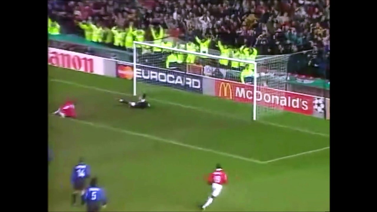Manchester Utd v Inter Milan Champions League Quarter Final 1st Leg 03-03-1999