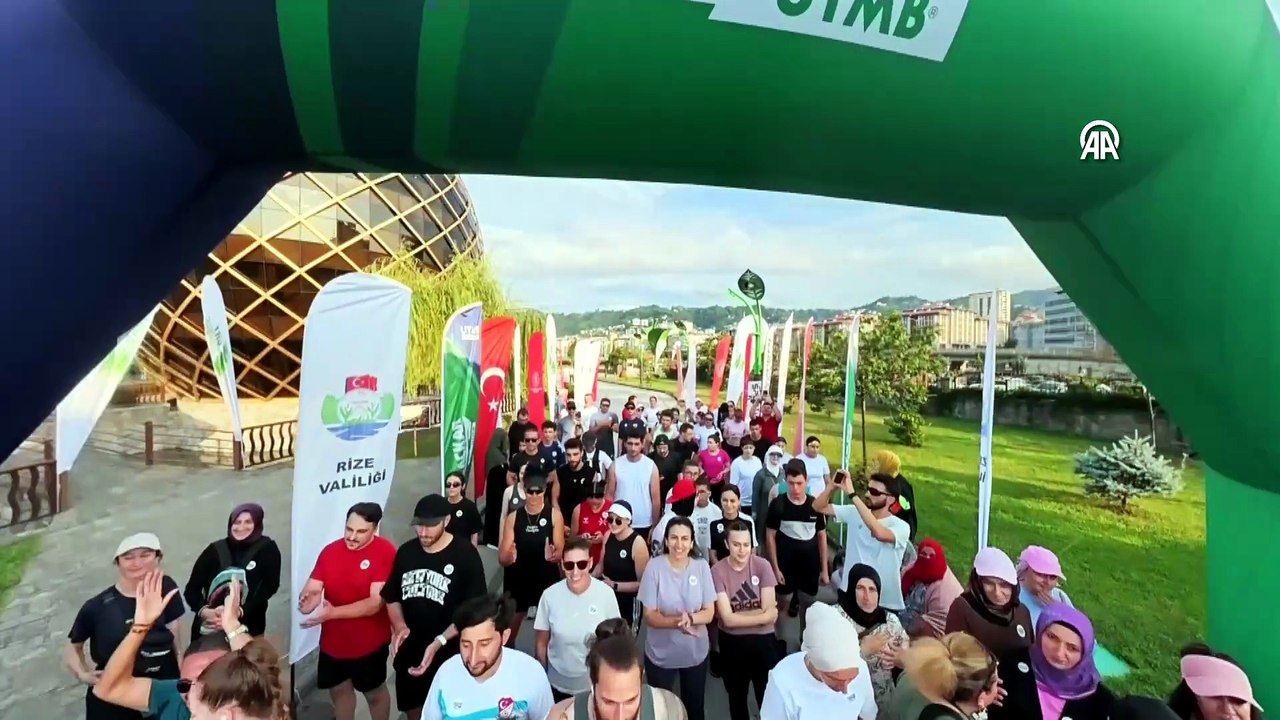 Rize'de 5 kilometrelik topluluk koşusu düzenlendi | Ajansspor | AA