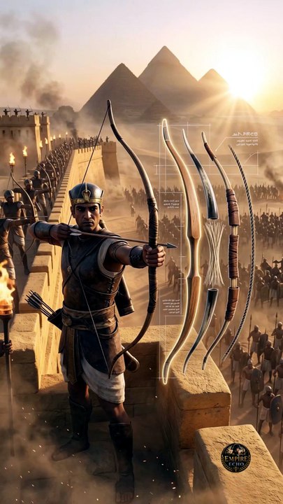 🏹 Before swords ever crossed, Egyptian archers could change the battle.