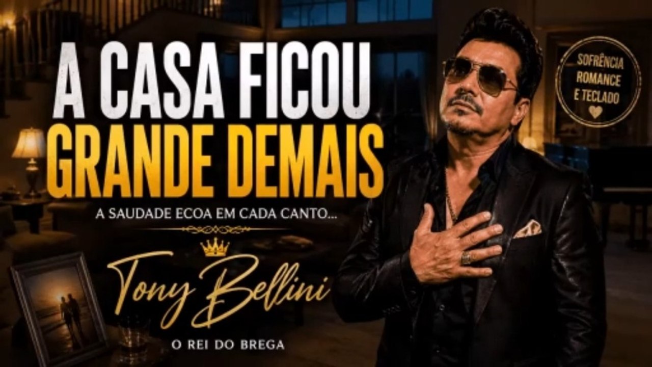 A Casa Ficou Grande Demais – Tony Bellini | Official Music Video