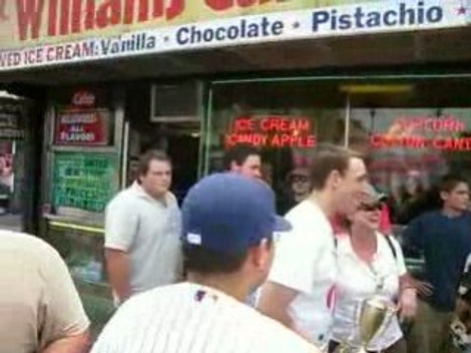 2008 Nathan’s Hot Dog Eating Contest Winners