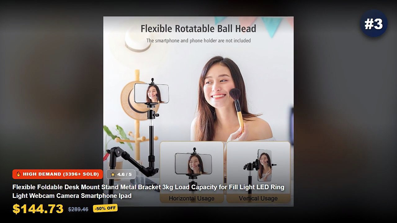 Top 5 Best Foldable Webcam (Must Have!) - 1080P HD 30FPS Webcam with Noise Reduction Microphone Manual Focus Foldable Cl...