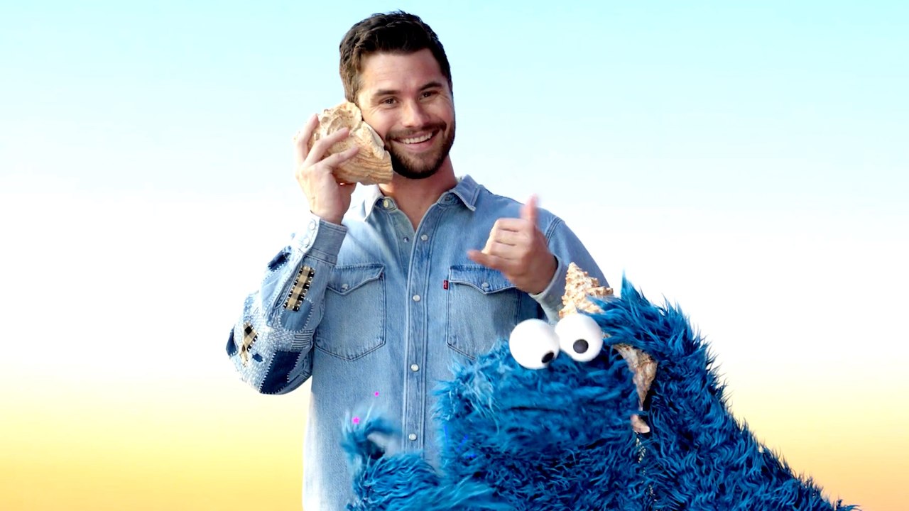 Chase Stokes and Cookie Monster Cross Worlds on Netflix