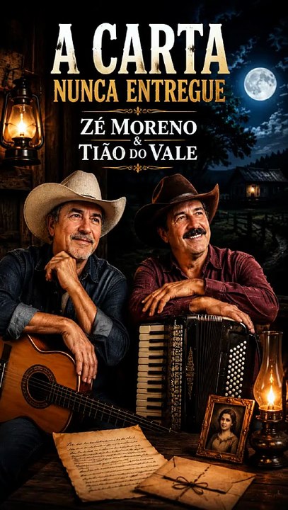 A Carta Nunca Entregue – Zé Moreno & Tião do Vale | Official Vertical Music Video