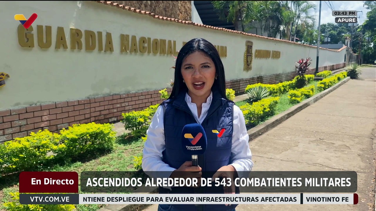 Más de 500 efectivos militares recibieron ascenso en el estado Apure