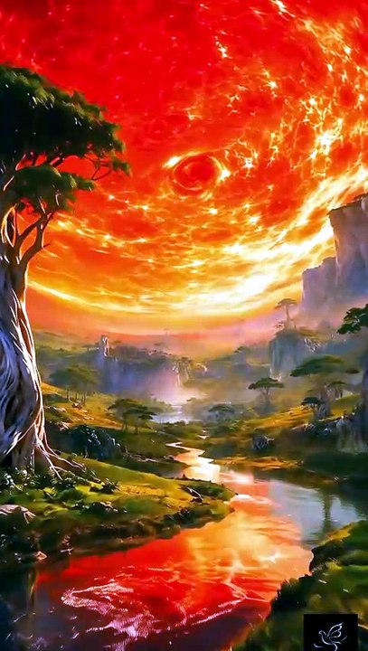 What If Earth Orbited a Red Giant? | Cinematic Alien World in 4K