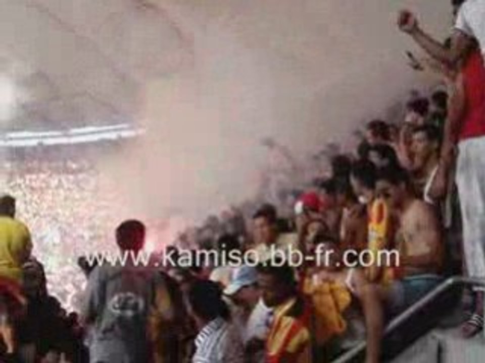 ambiance virage taraji final coup de tunisie 2008