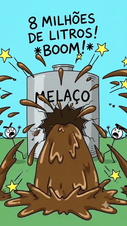 O Tsunami de Melaço: A Tragédia Mais Doce e Bizarra da História!O Tsunami de Melaço: A Tragédia Mais