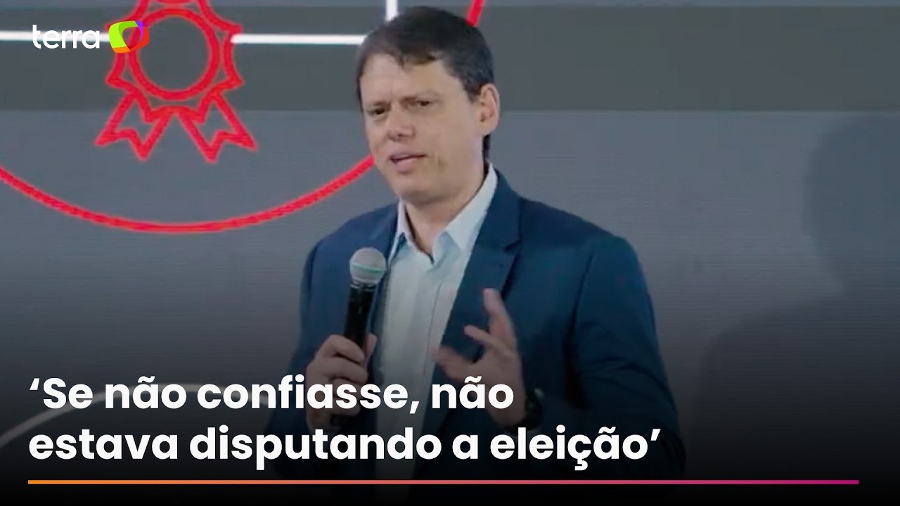 ‘Confio nas urnas’, diz Tarcísio ao ser questionado sobre fala de Flávio Bolsonaro a embaixadores