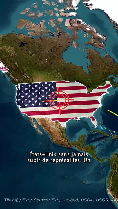 -2 Le SEUL pays qui a attaqué les US sans représailles ! 🤯 #géographie