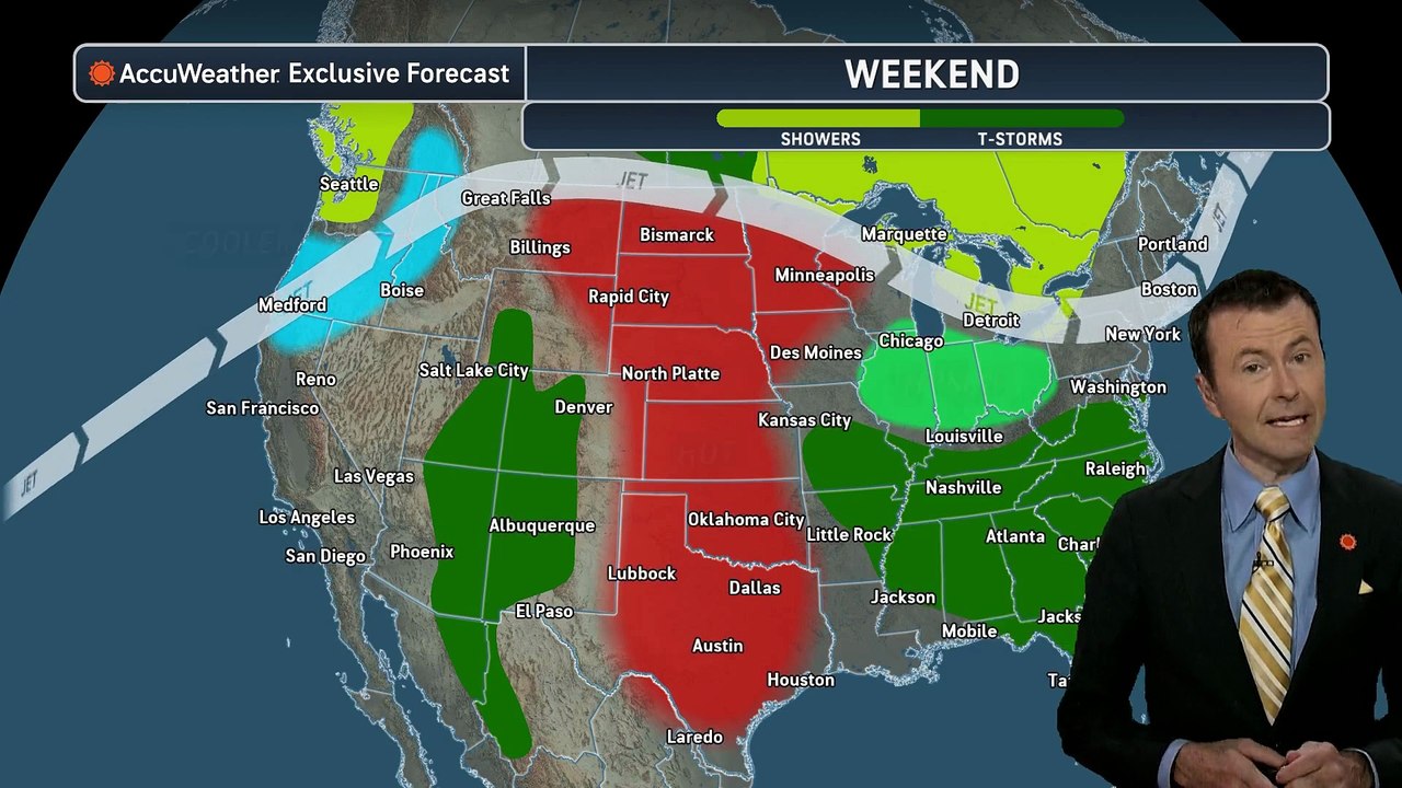 Record-challenging heat sizzles the Plains this weekend