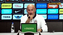 Beşiktaş Teknik Direktörü Italiano: Ben maçları böyle yaşayan bir insanım