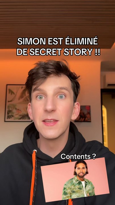 SIMON EST ÉLIMINÉ DE SECRET STORY !!