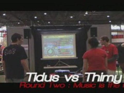 Quart de finale DDR : Thimy vs tidus (japan expo 2008)