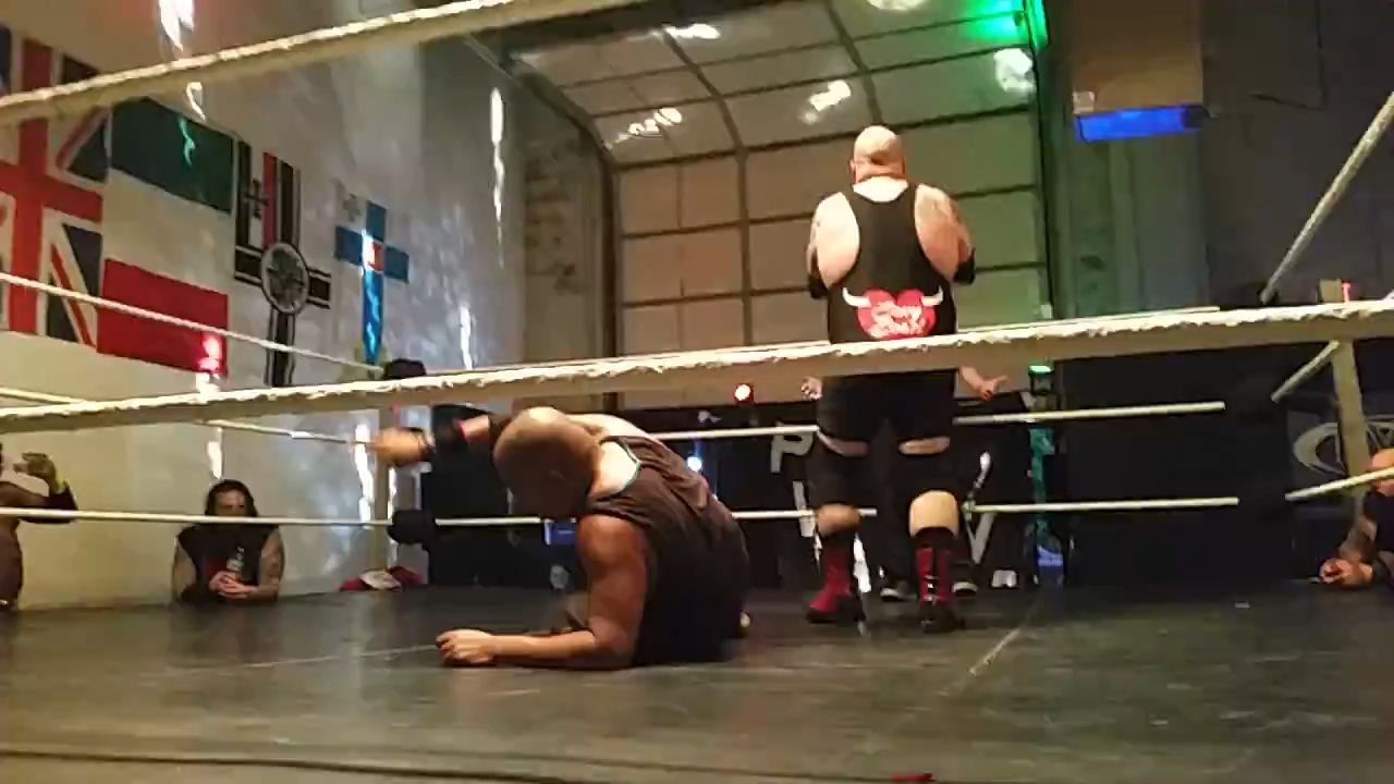 Bull Dredd vs Nathaniel Carr PWA Throwbacks