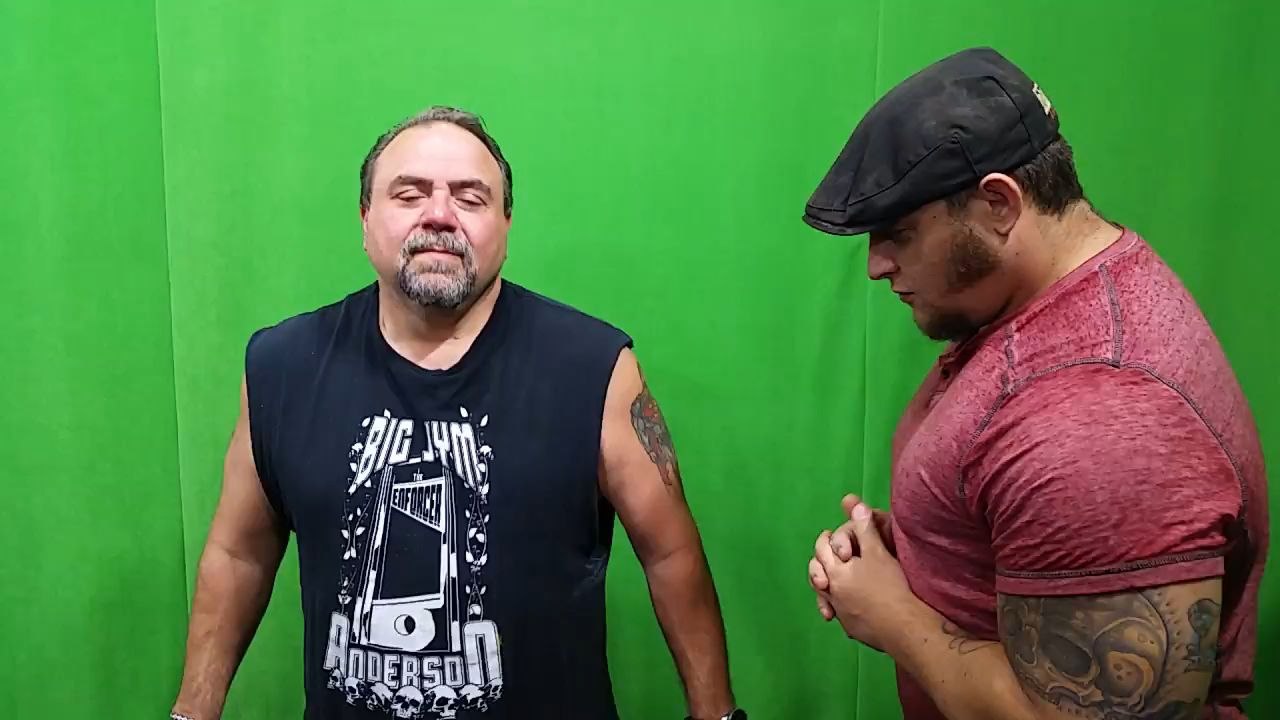 PAPW Throwbacks Wwe Mario Mancini w Big Jym Anderson
