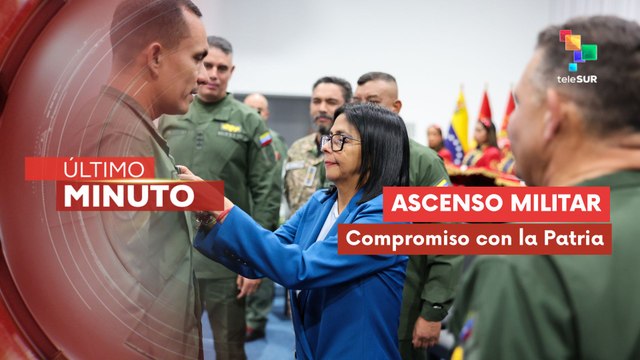 Pdta.(E) Delcy Rodríguez otorga ascensos militares