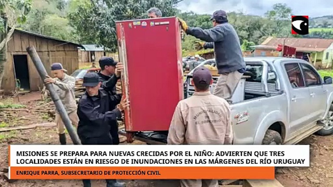 Misiones se prepara para nuevas crecidas por El Niño: tres localidades están en riesgo