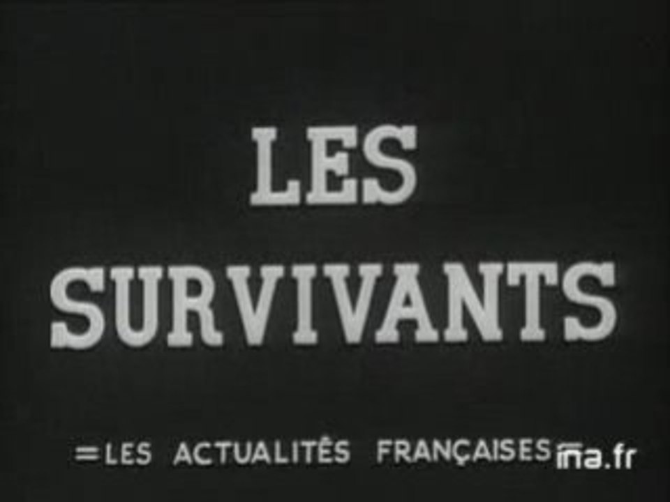 1945 retour des deportes et prisonniers