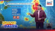 Intense rainfall outlook due to TS #KiyapoPH (valid until 11 AM, July 24) | Unang Balita
